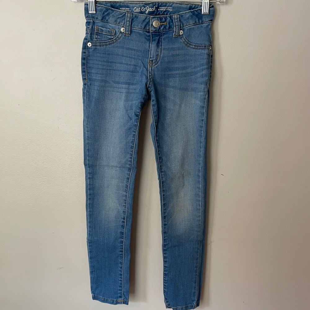 Cat & Jack Super Skinny Stretch Denim sz 8